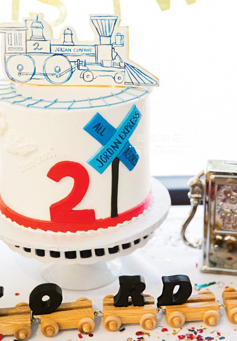 神奇列车主题生日派对