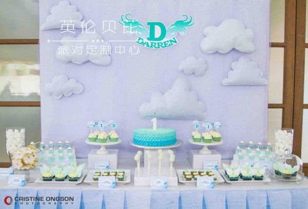 Heaven and Angel Themed Birthday Party - 37