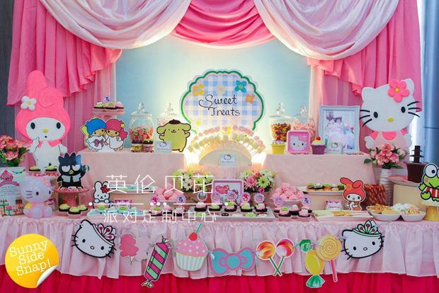 Sanrio Dessert Table