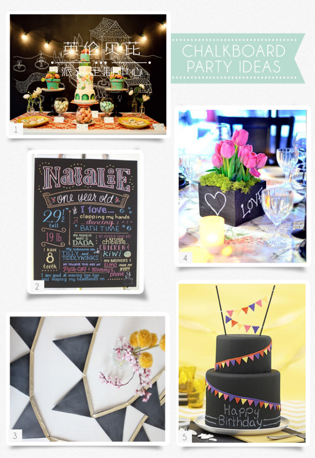 Chalkboard Party Ideas