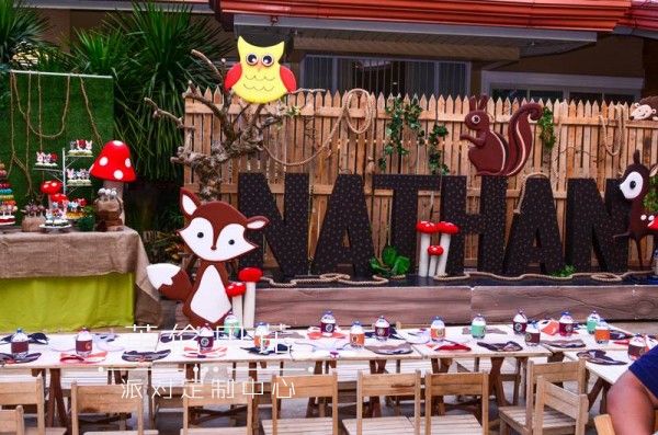 Woodland Friends Party - 01