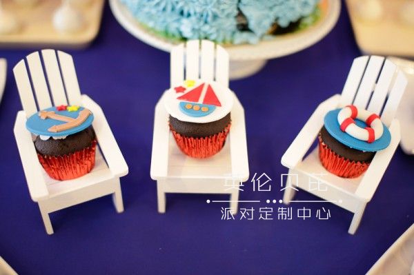 Nautical Themed Birthday Party - 25