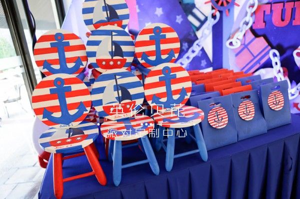 Nautical Themed Birthday Party - 13