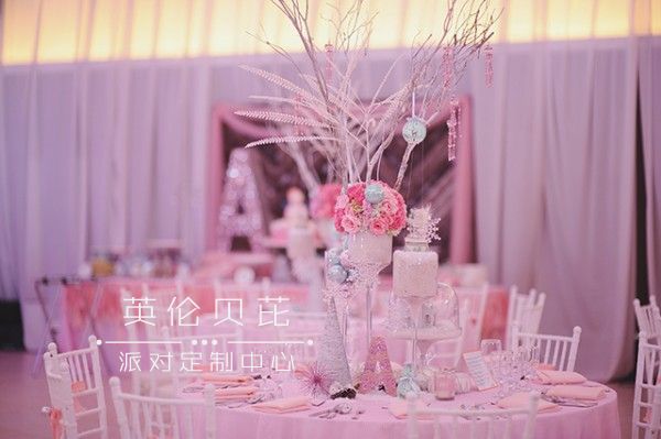 Pink Winter Wonderland Party