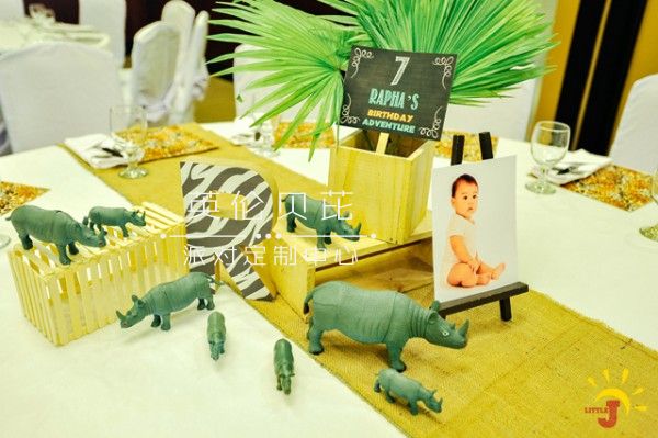 Safari Themed Birthday Party - 35