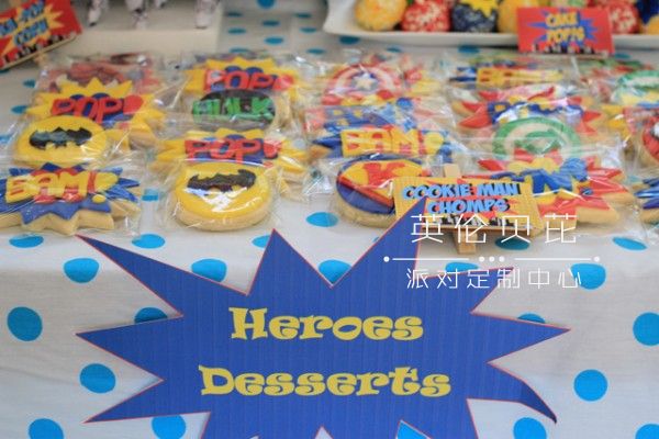 Superheroes Birthday Party - 08