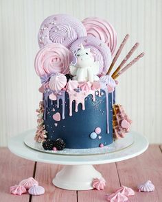 生日蛋糕:糖果派对主蛋糕