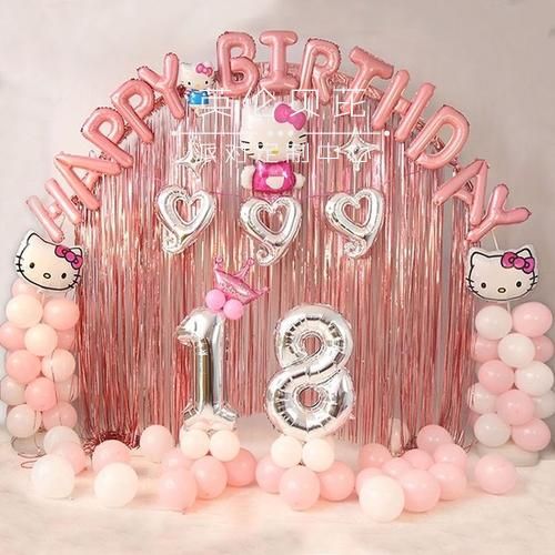 有创意的生日派对策划方案Hello Kitty主题生日表白