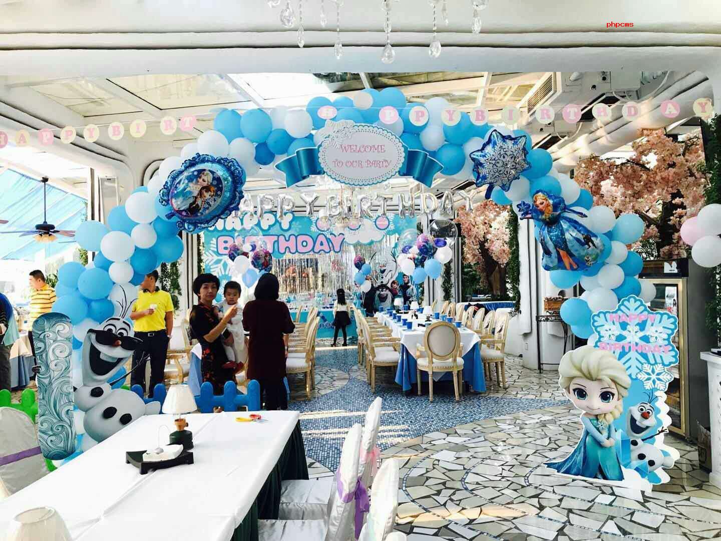 小型上海生日派对布置场地和设计